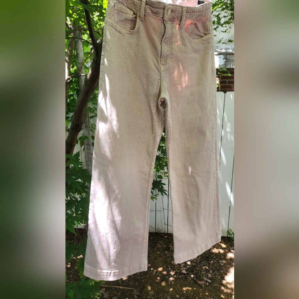 MNG 🥭 Girls Wide Leg Pink Jeans,size 13-14 Y